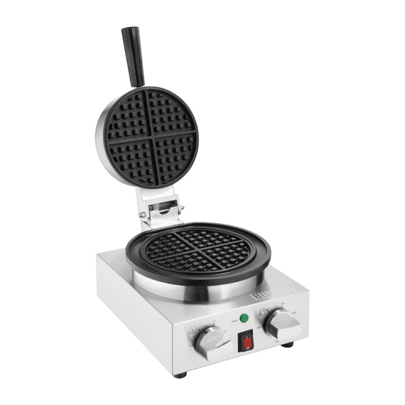 Buffalo Runde Belgische Waffelmaschine Buffalo Runde Belgische Waffelmaschine
