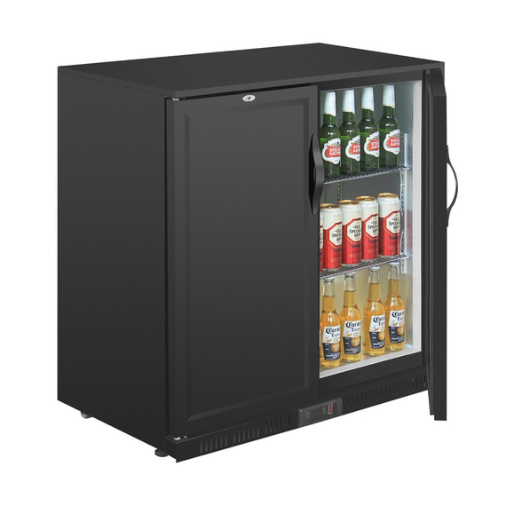 Polar Serie G Barkühlschrank mit 2 verdeckten Klapptüren 208L Polar Serie G Barkühlschrank mit 2 verdeckten Klapptüren 208L