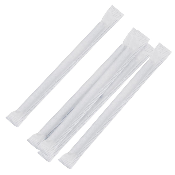 Fiesta Compostable kompostierbare einzeln verpackte Papierstrohhalme 14cm schwarz (250 Stück) 1 Fiesta Compostable kompostierbare einzeln verpackte Papierstrohhalme 14cm schwarz (250 Stück)
