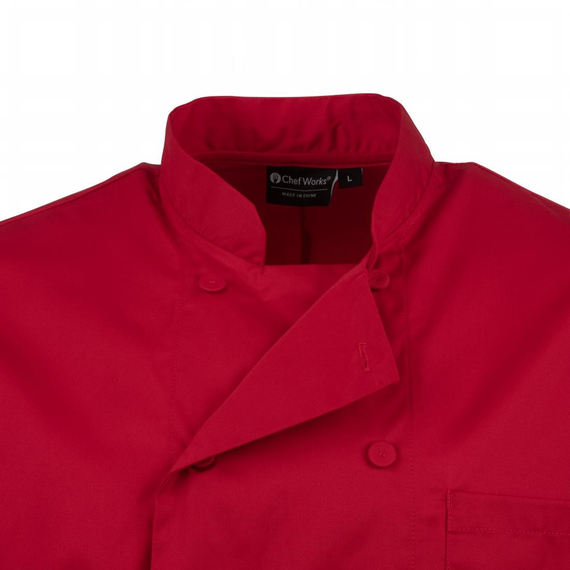 Chefkoch Unisex Jacke Rot L 6 Chefkoch Unisex Jacke Rot L