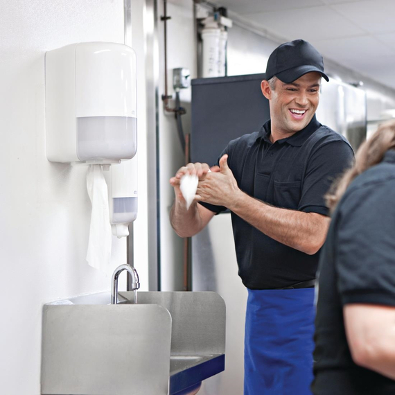 Tork Papierspender für Innenabrollung 2 Tork Papierspender für Innenabrollung