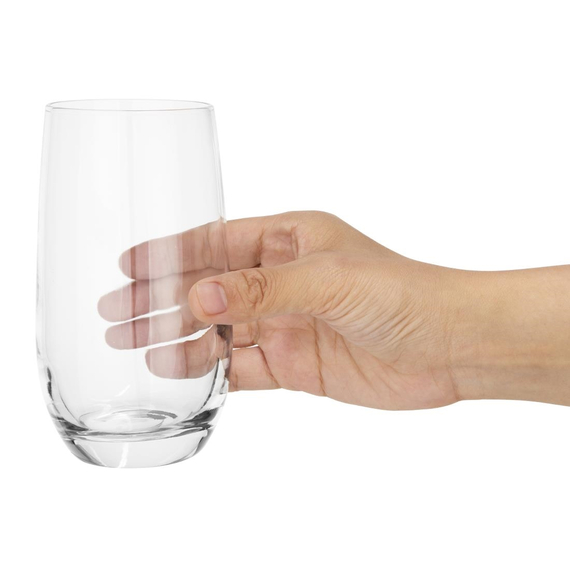 Olympia Abgerundete Hi Ball Gläser 375ml (6 Stück) 2 Olympia Abgerundete Hi Ball Gläser 375ml (6 Stück)