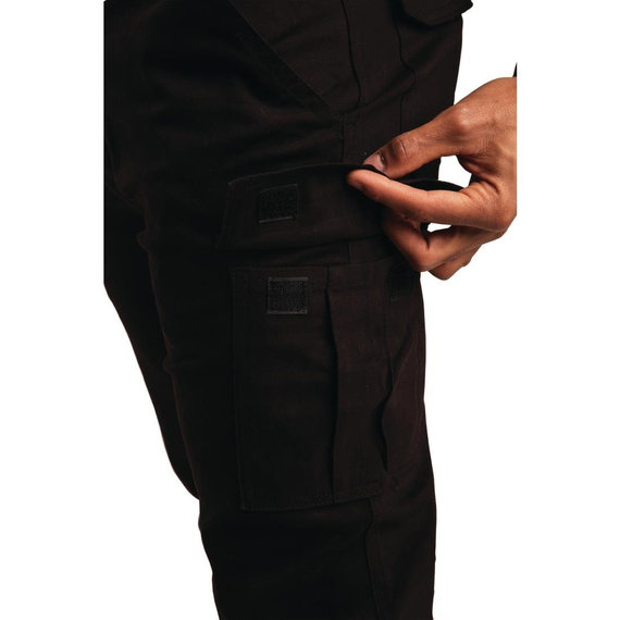 Stretch Slim Cargo Hose Schwarz 38 2 Stretch Slim Cargo Hose Schwarz 38