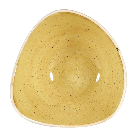 Churchill Stonecast Dreieckige Schalen, Senfkorngelb, 153 mm Churchill Stonecast Dreieckige Schalen, Senfkorngelb, 153 mm