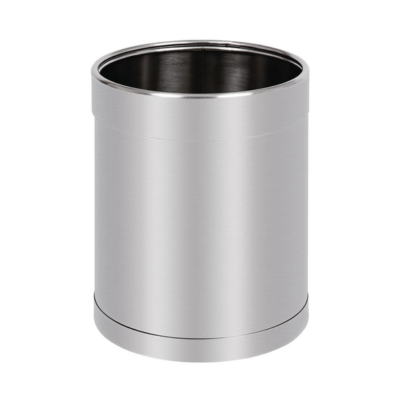 Bolero Papierkorb in Edelstahl 10,2L Bolero Papierkorb in Edelstahl 10,2L