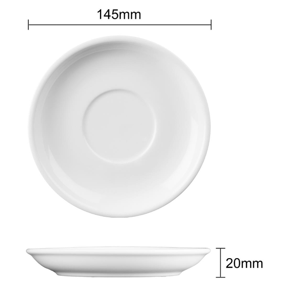 Olympia Athena Untertassen 14,5cm (24 Stück) 9 Olympia Athena Untertassen 14,5cm (24 Stück)