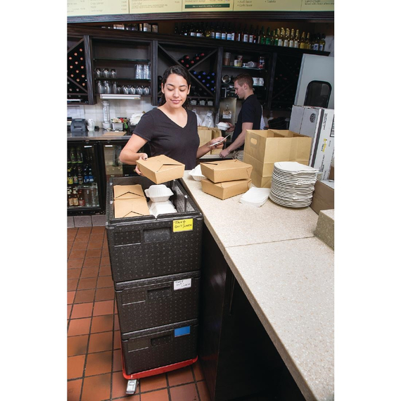 Cambro isolierter Toplader Lebensmitteltransportbehälter 46L 4 Cambro isolierter Toplader Lebensmitteltransportbehälter 46L