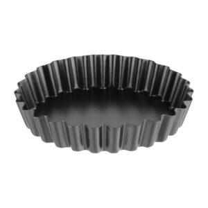 Vogue Antihaft Mini-Quicheformen mit herausnehmbarem Boden 10cm (3 Stück)