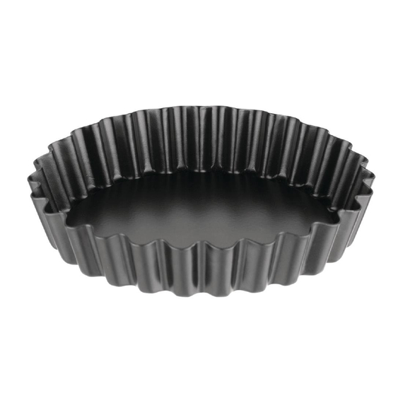 Vogue Antihaft Mini-Quicheformen mit herausnehmbarem Boden 10cm (3 Stück) Vogue Antihaft Mini-Quicheformen mit herausnehmbarem Boden 10cm (3 Stück)