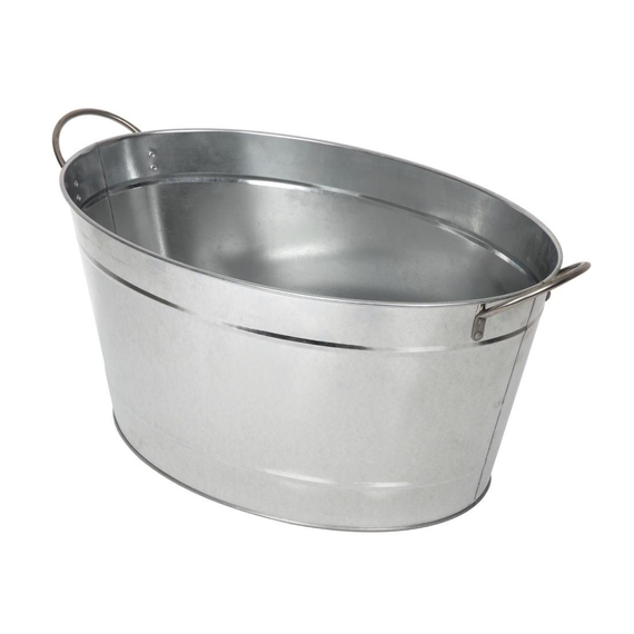 Beaumont Wein- und Champagnerkühler aus galvanisiertem Stahl Beaumont Wein- und Champagnerkühler aus galvanisiertem Stahl