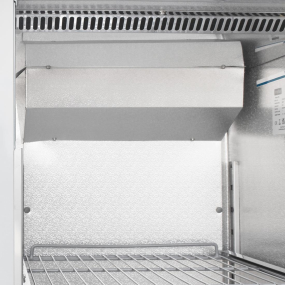 Polar Serie G Gefrierschrank Edelstahl mit 2 Türen 600L 7 Polar Serie G Gefrierschrank Edelstahl mit 2 Türen 600L