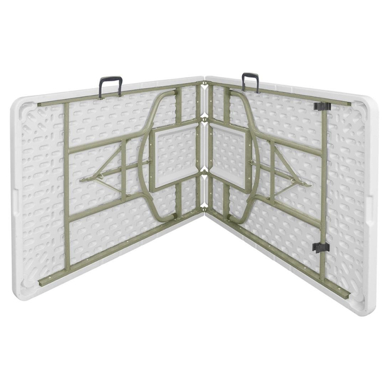 Bolero rechteckiger Klapptisch weiß 244cm 1 Bolero rechteckiger Klapptisch weiß 244cm