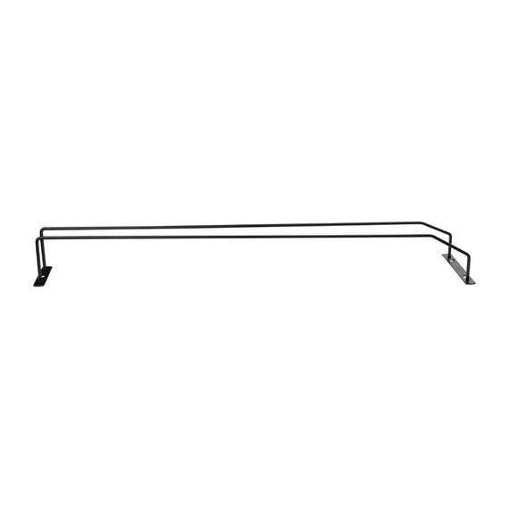 Olympia Weinglasregal Schwarz 610mm 2 Olympia Weinglasregal Schwarz 610mm