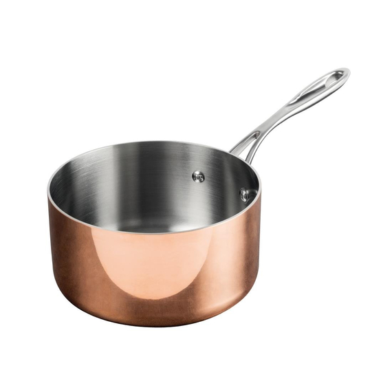 Vogue Cook Like A Pro 3-teiliges Tri-Wall-Kupfer-Kochgeschirr-Set Vogue Cook Like A Pro 3-teiliges Tri-Wall-Kupfer-Kochgeschirr-Set
