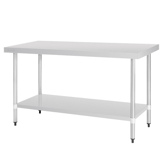 Vogue Arbeitstisch mit Regalboden 150 x 70cm 4 Vogue Arbeitstisch mit Regalboden 150 x 70cm