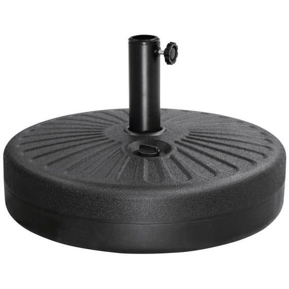 Bolero Sonnenschirm Sockel Schwarz 20Ltr 2 Bolero Sonnenschirm Sockel Schwarz 20Ltr