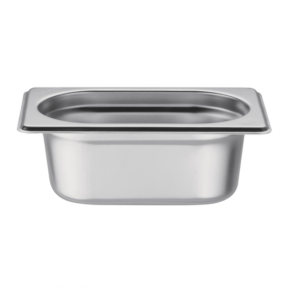 Vogue GN-Behälter Edelstahl 6,5cm GN1/9 3 Vogue GN-Behälter Edelstahl 6,5cm GN1/9