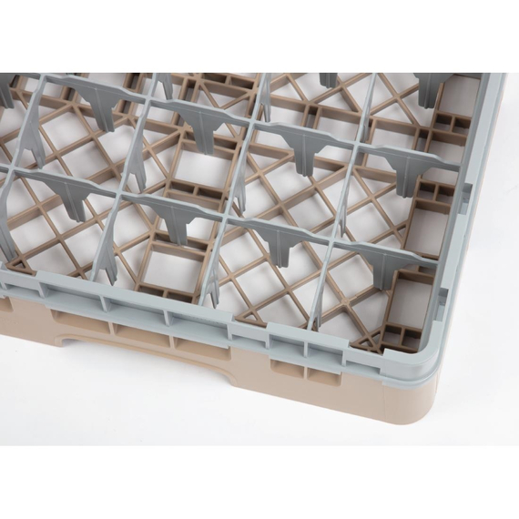 Cambro Gläserspülkorb beige mit 25 Fächern max Glashöhe 9,2cm 2 Cambro Gläserspülkorb beige mit 25 Fächern max Glashöhe 9,2cm
