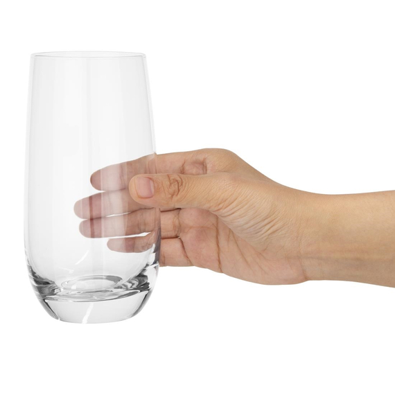 Olympia Abgerundete Hi Ball Gläser 490ml (6 Stück) 2 Olympia Abgerundete Hi Ball Gläser 490ml (6 Stück)