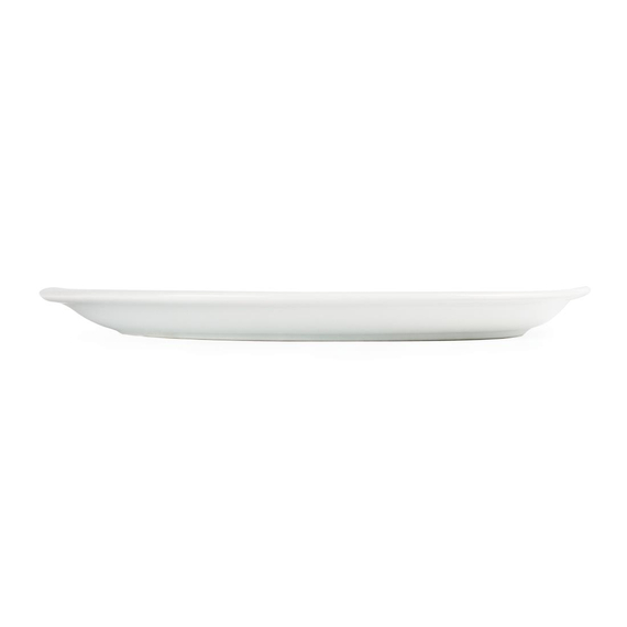 Olympia Whiteware ovale Servierteller 25cm (6 Stück) 1 Olympia Whiteware ovale Servierteller 25cm (6 Stück)