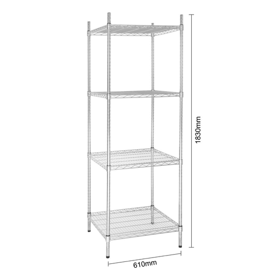 Vogue 4 Reihen Turm Drahtrahmeneinheit 610x610mm 5 Vogue 4 Reihen Turm Drahtrahmeneinheit 610x610mm