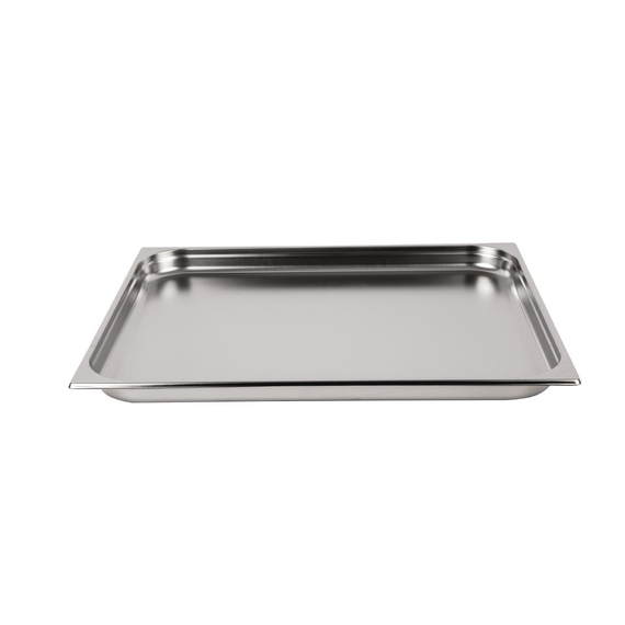 Vogue GN-Behälter Edelstahl 40mm GN2/1 3 Vogue GN-Behälter Edelstahl 40mm GN2/1
