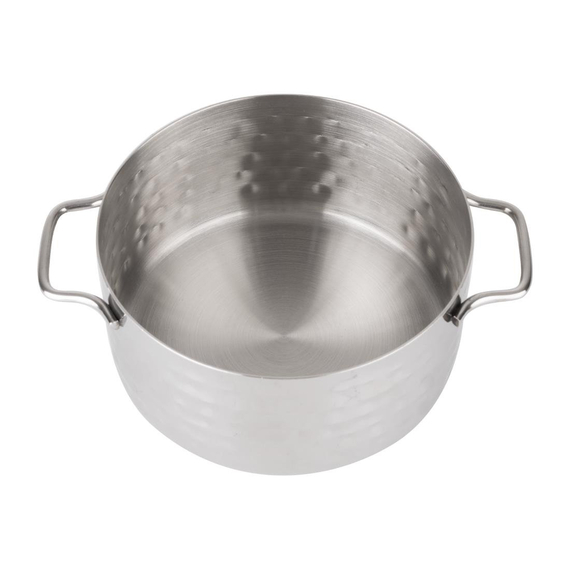 Olympia Tischpräsentation Mini-Kasserolle Hammerschlag 675ml 2 Olympia Tischpräsentation Mini-Kasserolle Hammerschlag 675ml