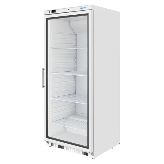 Polar C-Series Aufrechte Kühlvitrine Weiß 600L 6 Polar C-Series Aufrechte Kühlvitrine Weiß 600L