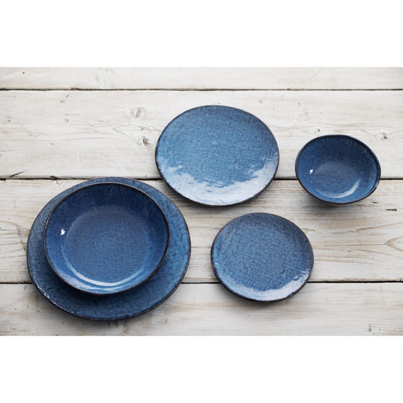 Olympia Denim Blue Coupe-Teller 230mm (6 Stück) 1 Olympia Denim Blue Coupe-Teller 230mm (6 Stück)