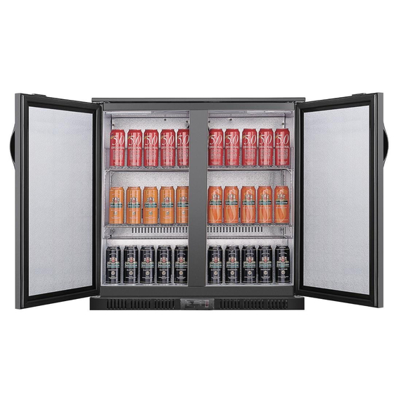 Polar G-Serie Niedriger Kühler mit zwei Türen 198L 1 Polar G-Serie Niedriger Kühler mit zwei Türen 198L