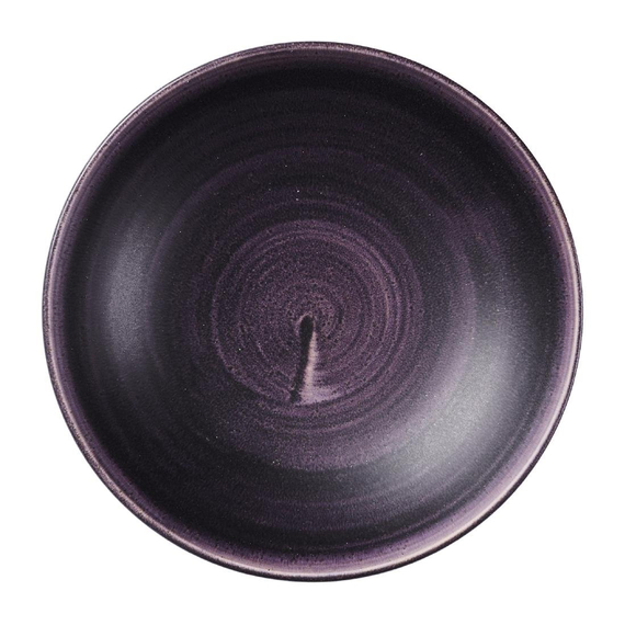 Churchill Stonecast Patina Coupe-Schüssel, tiefviolett, 182 mm, (12 Stück) 3 Churchill Stonecast Patina Coupe-Schüssel, tiefviolett, 182 mm, (12 Stück)