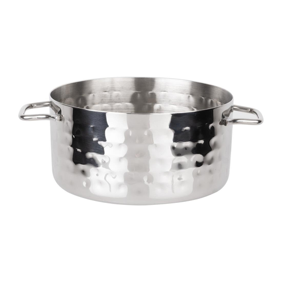 Olympia Tischpräsentation Mini-Kasserolle Hammerschlag 675ml Olympia Tischpräsentation Mini-Kasserolle Hammerschlag 675ml