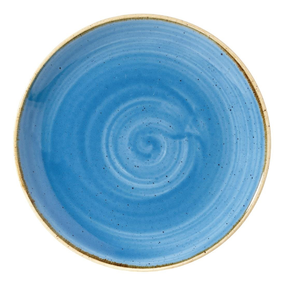 Churchill Stonecast, runder Coupe-Teller, Kornblumenblau, 165 mm, (12 Stück) Churchill Stonecast, runder Coupe-Teller, Kornblumenblau, 165 mm, (12 Stück)