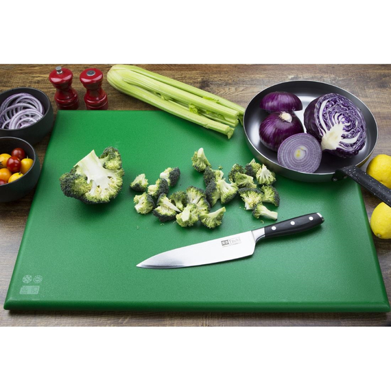 Hygiplas LDPE extra dickes Schneidebrett grün 60x45x2cm 4 Hygiplas LDPE extra dickes Schneidebrett grün 60x45x2cm