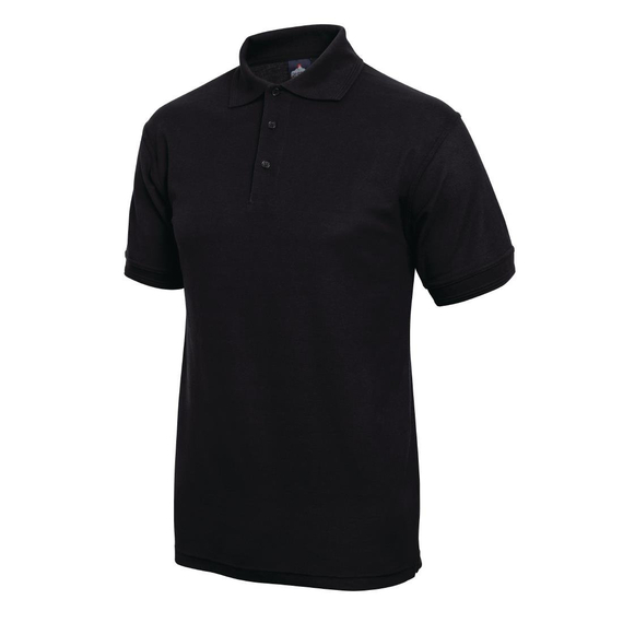 Unisex Poloshirt schwarz L 8 Unisex Poloshirt schwarz L