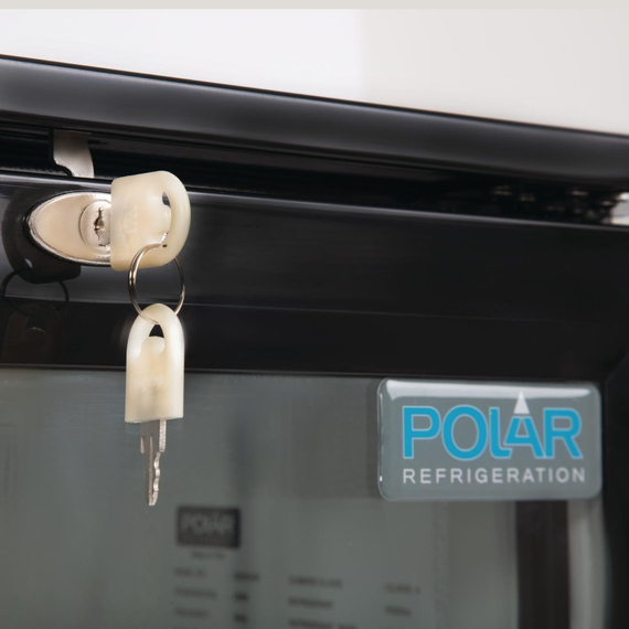 Polar Serie G Barkühlschrank mit 2 Klapptüren 198L 6 Polar Serie G Barkühlschrank mit 2 Klapptüren 198L