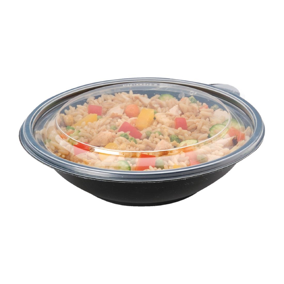 Fastpac Deckel für mittelgroße runde Lebensmittelbehälter 750 ml und 1000 ml (300 Stück) 1 Fastpac Deckel für mittelgroße runde Lebensmittelbehälter 750 ml und 1000 ml (300 Stück)