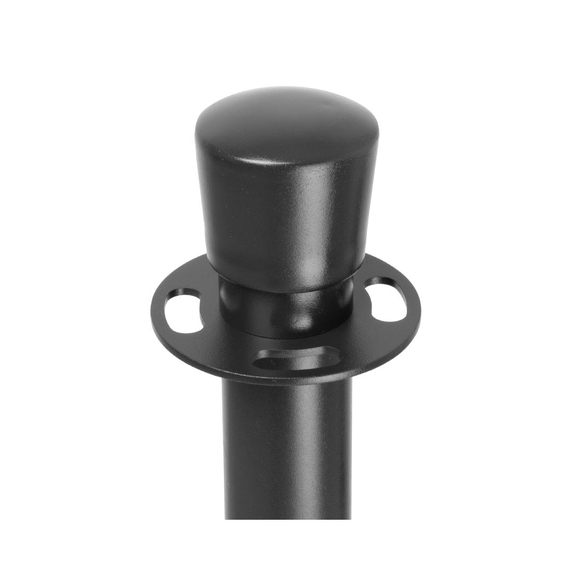 Bolero Flache Basis Barrierepfosten Schwarz (2 Stück) 1 Bolero Flache Basis Barrierepfosten Schwarz (2 Stück)