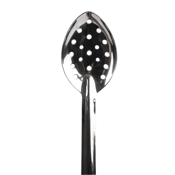 Vogue Servierlöffel Edelstahl gelocht 33cm 3 Vogue Servierlöffel Edelstahl gelocht 33cm