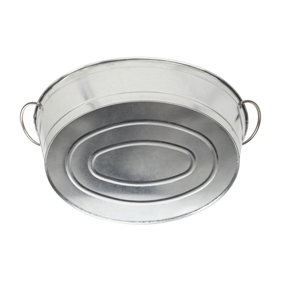 Beaumont Wein- und Champagnerkühler aus galvanisiertem Stahl 3 Beaumont Wein- und Champagnerkühler aus galvanisiertem Stahl