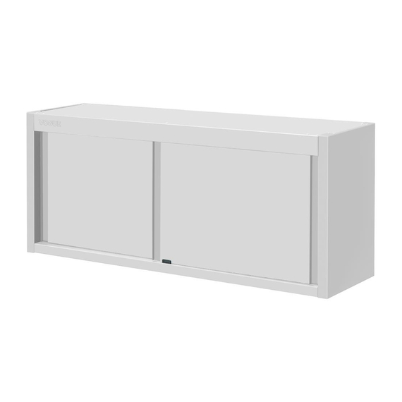 Vogue Hängeschrank Edelstahl 650x1500x400mm 1 Vogue Hängeschrank Edelstahl 650x1500x400mm