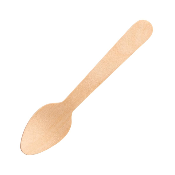 Fiesta Compostable Teelöffel Birkenholz 11cm (100 Stück) 2 Fiesta Compostable Teelöffel Birkenholz 11cm (100 Stück)