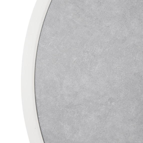 Runde Bolero-Tischplatte aus Fiberglas mit grauem Steineffekt, 580 mm 2 Runde Bolero-Tischplatte aus Fiberglas mit grauem Steineffekt, 580 mm