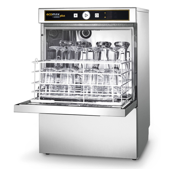 Hobart Ecomax Plus Gläserspülmaschine G415-11D mit Klarspülpumpe, Reinigerdosier- und Ablaufpumpe Hobart Ecomax Plus Gläserspülmaschine G415-11D mit Klarspülpumpe, Reinigerdosier- und Ablaufpumpe