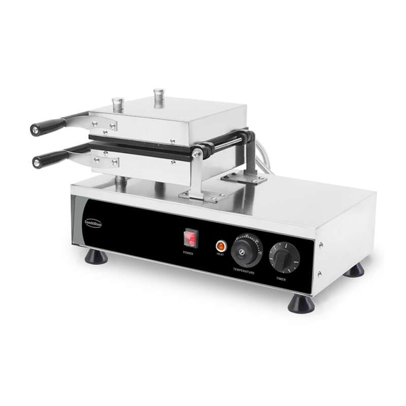 Combisteel Rotierendes Waffeleisen 2St Brüssel Waffel Combisteel Rotierendes Waffeleisen 2St Brüssel Waffel