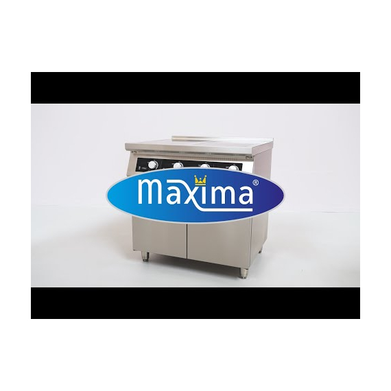 Maxima Gastro Induktionskocher 700 – 4 Brenner – 17000W – mit Untergestell 7 Maxima Gastro Induktionskocher 700 – 4 Brenner – 17000W – mit Untergestell