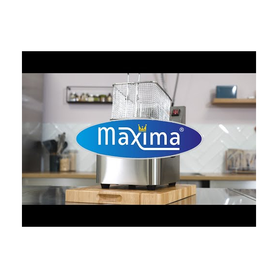 Maxima Gastro Fritteuse - 2 x 4 l - 2 Körbe - Bis zu 2 kg Pommes Frites 7 Maxima Gastro Fritteuse - 2 x 4 l - 2 Körbe - Bis zu 2 kg Pommes Frites