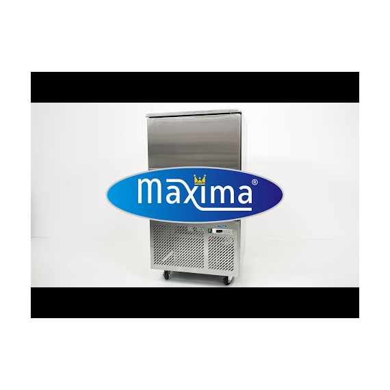 Maxima Gastro Schnellkühler - Passt 10 x 1/1 GN - Kapazität 6 Maxima Gastro Schnellkühler - Passt 10 x 1/1 GN - Kapazität