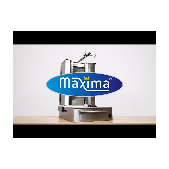Maxima Gastro Dönergrill - 4 Brenner - 70 kg Fleisch - Gas 4 Maxima Gastro Dönergrill - 4 Brenner - 70 kg Fleisch - Gas