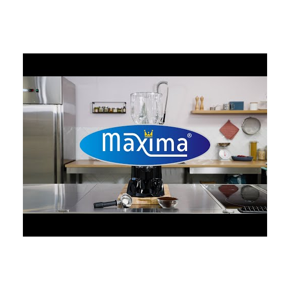 Maxima Gastro Kaffeemühle - 2 kg Bohnen - mit Portionierer und Niveauklappe 5 Maxima Gastro Kaffeemühle - 2 kg Bohnen - mit Portionierer und Niveauklappe